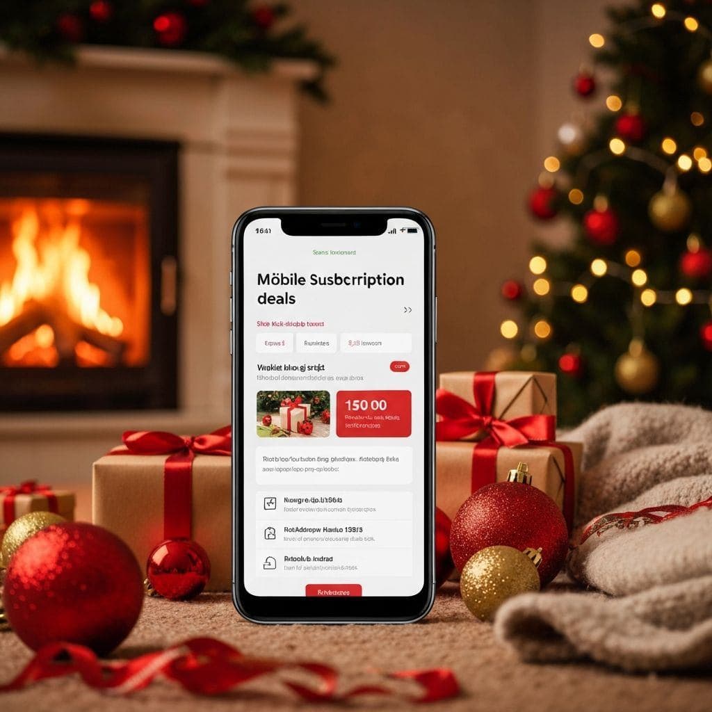 Jul-erbjudanden mobilabonnemang